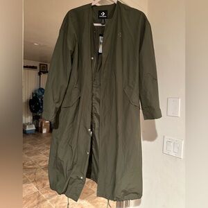 Converse unisex Military Green Field Coat